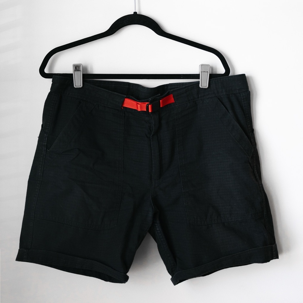 Topo Designs Mountain Short XL – Black – Ripstop Outdoor Adventure